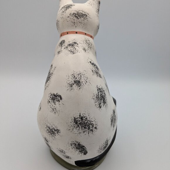 Metropolitan Museum of Art Cat Figurine 1992 Chalkware Handpainted, Egyptian - Picture 3 of 7